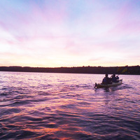Coucher de soleil en kayak de mer à l'Île d'Orléans