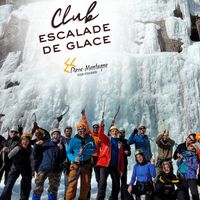 Le club d'escalade de glace dans les Laurentides